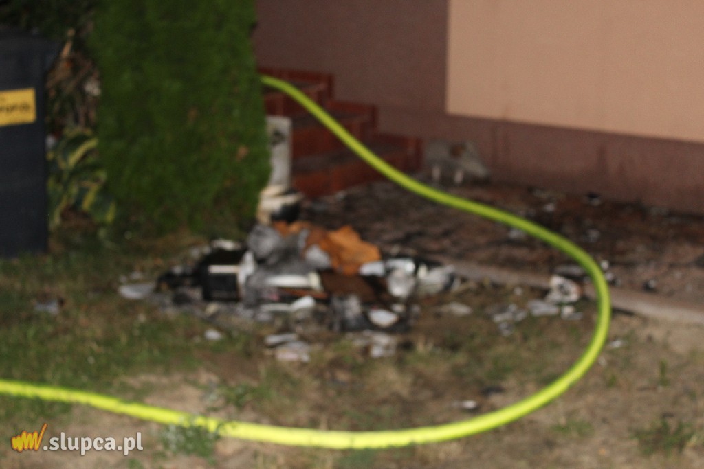 Płonie dom w Kątach