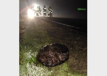 Ktoś celowo zostawia duże kamienie na K92. Uważajcie!