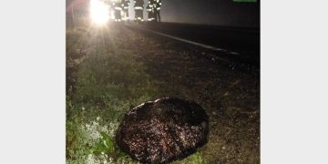 Ktoś celowo zostawia duże kamienie na K92. Uważajcie!