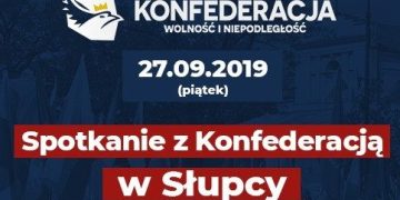 Konfederacja zaprasza na spotkanie w Słupcy