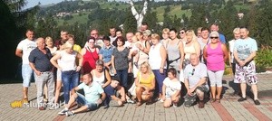 Mieszkańcy Drążnej w Beskidach