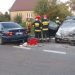 Zderzyły się dwa auta. Jedna osoba w szpitalu ZDJĘCIA