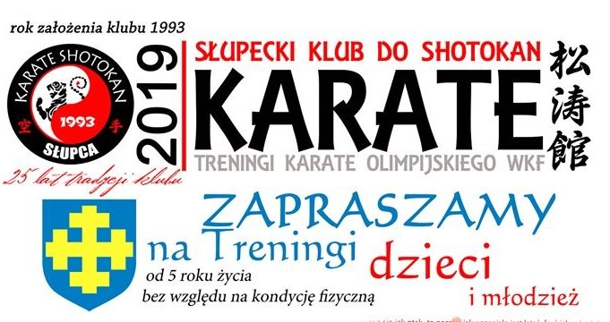 Słupecki Klub Karate zaprasza na treningi