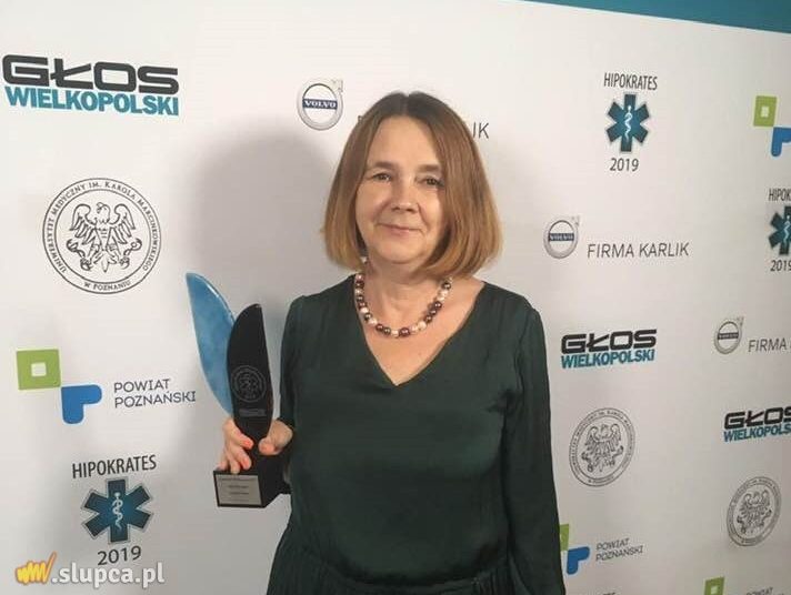Trąbczyn: Doktor Kicińska odebrała nagrodę