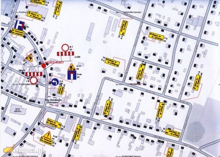 Ulica Kościuszki czasowo zamknięta