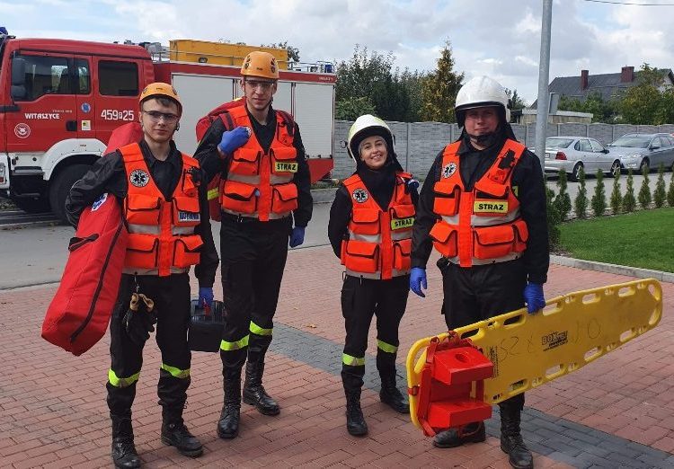 Startowali w zawodach medycznych