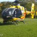 Helikopter lądował w Strzałkowie