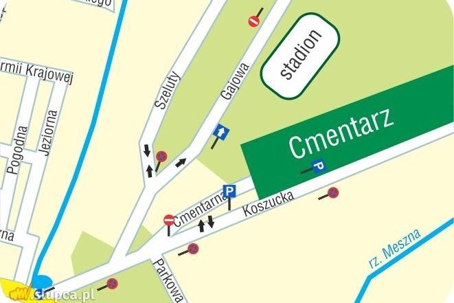 Zmiana organizacji ruchu na 1 listopada