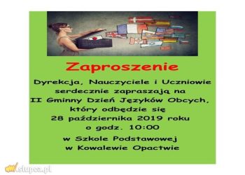 Kowalewo zaprasza  na Gminny Dzień Języków Obcych