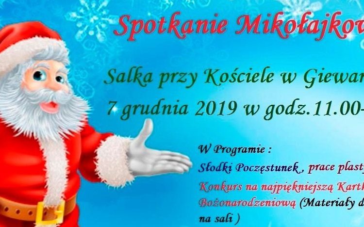 Spotkanie Mikołajkowe w Giewartowie