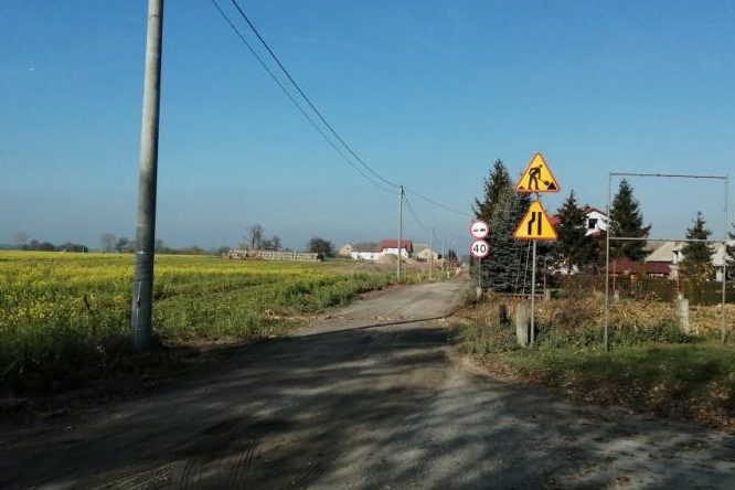 Droga w Sierniczu oddana do użytku