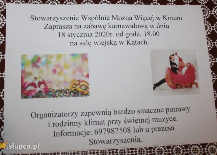 Kotunia zaprasza na zabawę