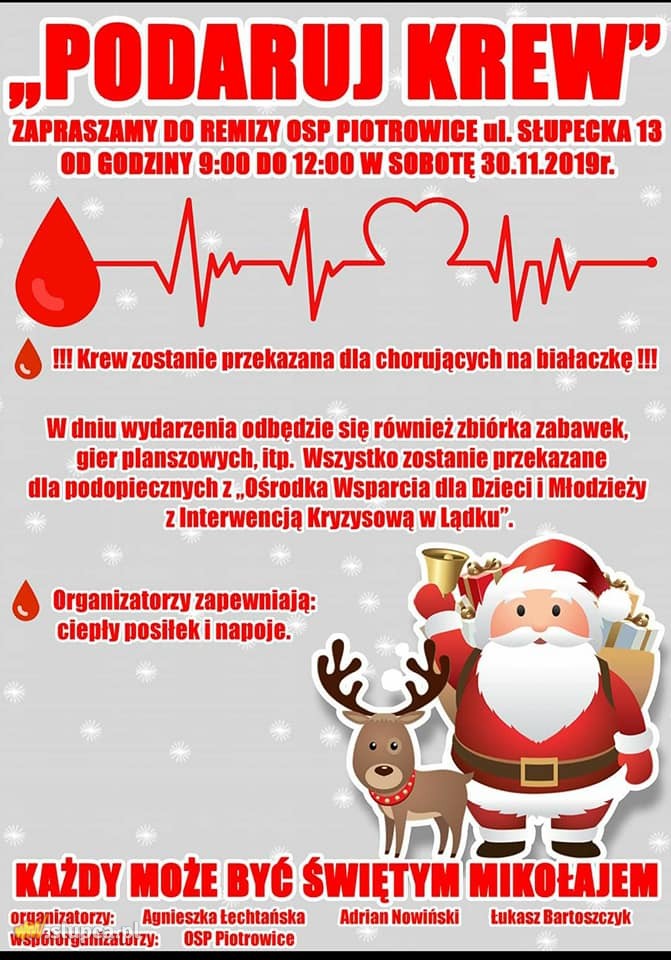 Potrzebna krew – akcja w Piotrowicach
