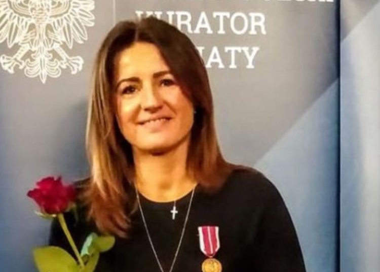 Wicedyrektor z medalem KEN