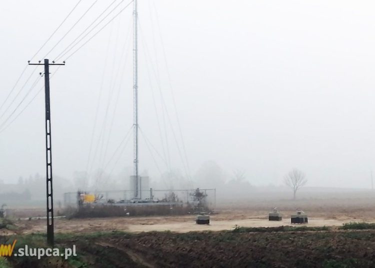 Budują kolejny maszt w Szyszłowie