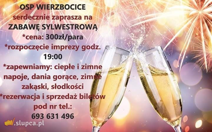 Wierzbocice zapraszają na Sylwestra