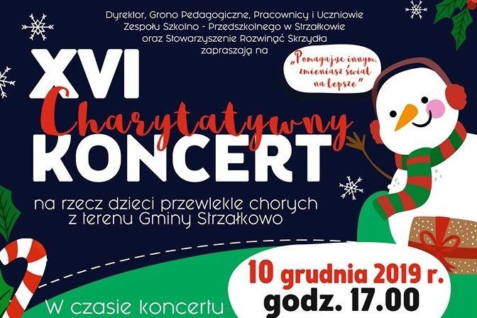 Zapraszają na XVI Koncert Charytatywny