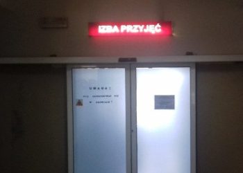 71-latek demolował izbę przyjęć