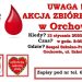 WOŚP Orchowo: Akcja zbiórki krwi
