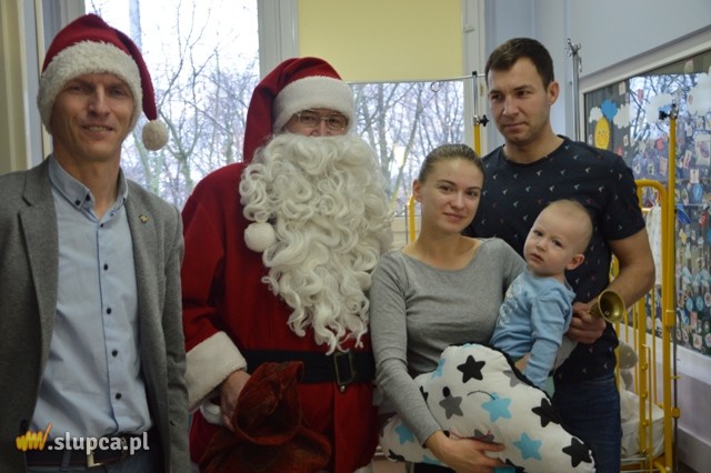 Mikołaj i wiceburmistrz odwiedzili szpital