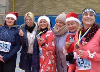 III Bieg Mikołajów w Słupcy. Zobacz film