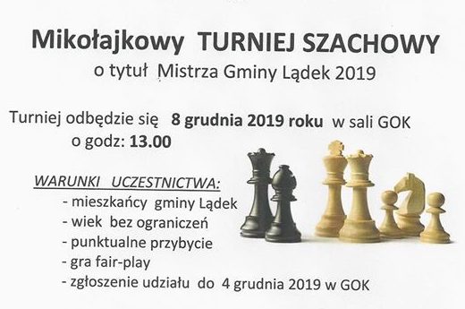 Mikołajkowy turniej szachowy