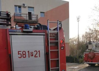 Straż w szpitalu. Co się stało?