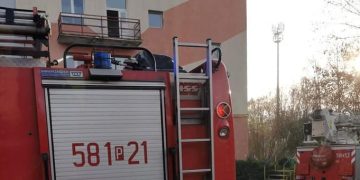 Straż w szpitalu. Co się stało?