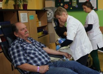 Udana akcja poboru krwi w Drążnej