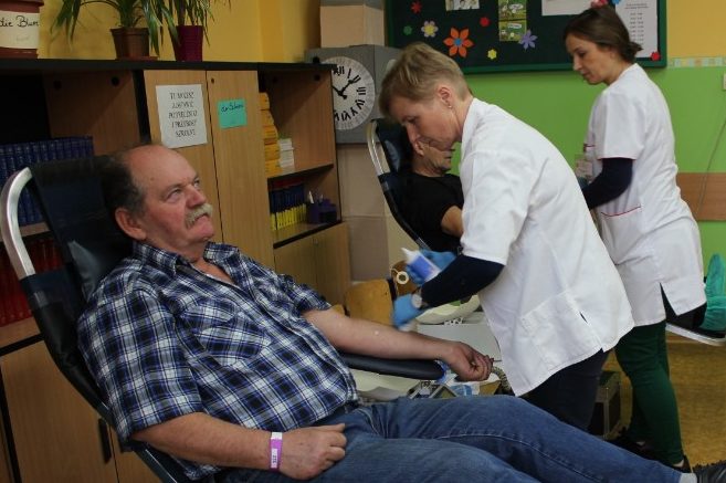 Udana akcja poboru krwi w Drążnej
