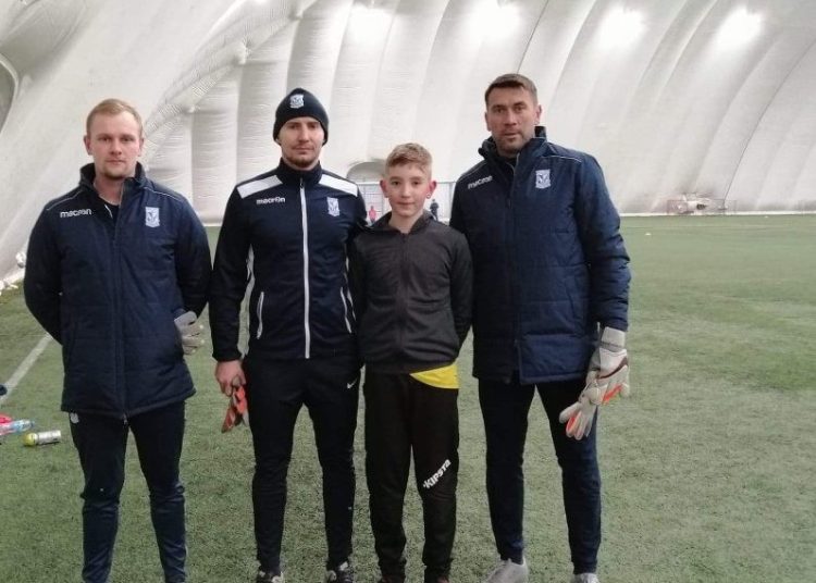 Przy Bułgarskiej trenował pod okiem Krzysztofa Kotorowskiego