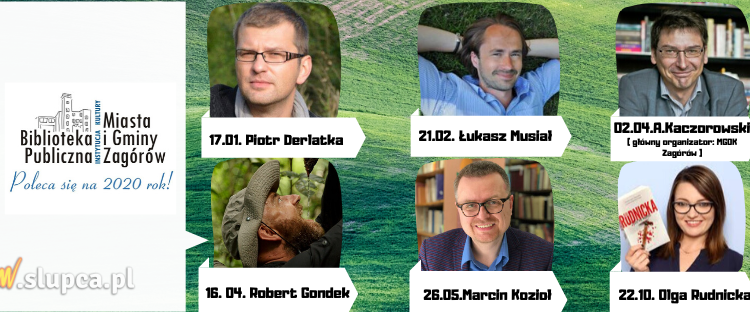 Biblioteka zaprasza na spotkanie autorskie