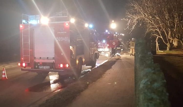 W nocy wybuchł pożar w Piotrowicach