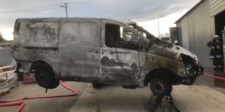 Spalone auto i sprzęt chłodniczy ZDJĘCIA