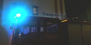 Straż w bloku przy Traugutta. Co się stało?