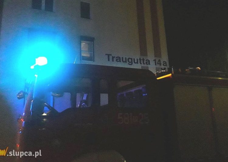 Straż w bloku przy Traugutta. Co się stało?