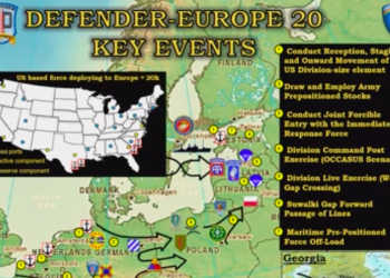 Wielkie kolumny wojska przejadą przez powiat