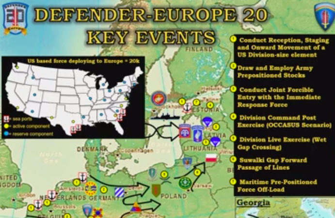 Wielkie kolumny wojska przejadą przez powiat