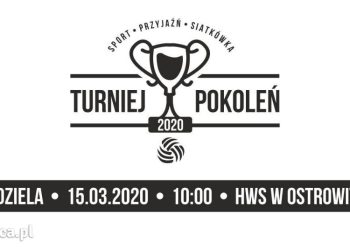 Siatkarski Turniej Pokoleń  w innym terminie