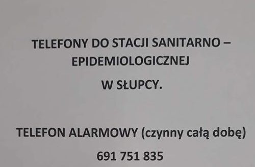Ważne telefony