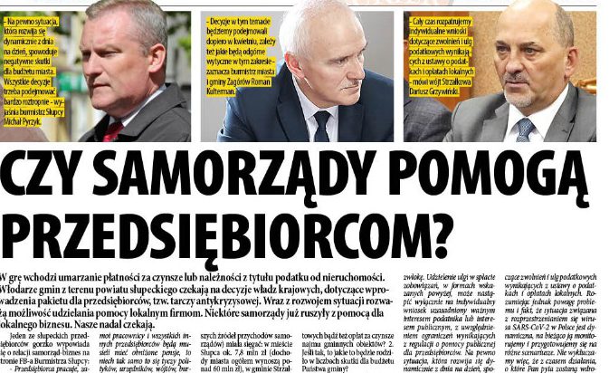 Czy samorządy pomogą przedsiębiorcom?