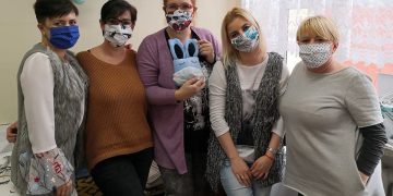 WTZ z Michalinowa  szyje maseczki