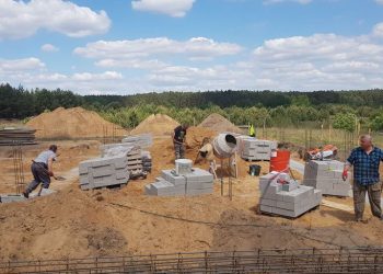 Trwa budowa świetlicy w Anastazewie