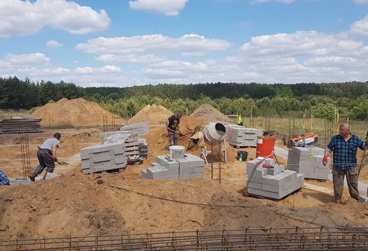 Trwa budowa świetlicy w Anastazewie