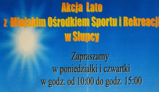 MOSiR zaprasza na Akcję Lato