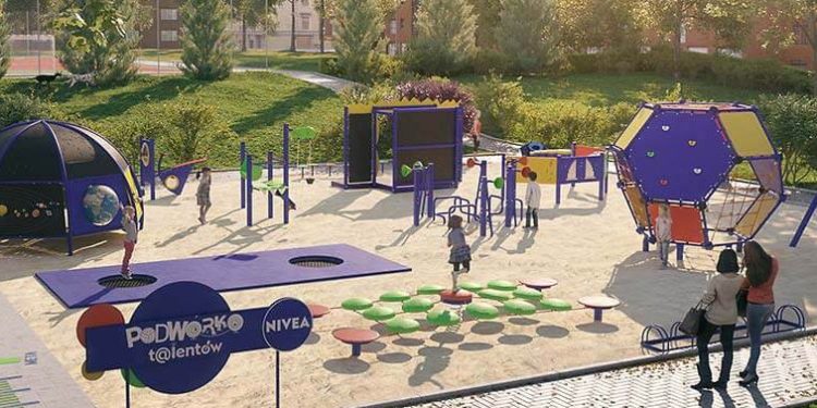 Chcą zbudować podwórko Nivea