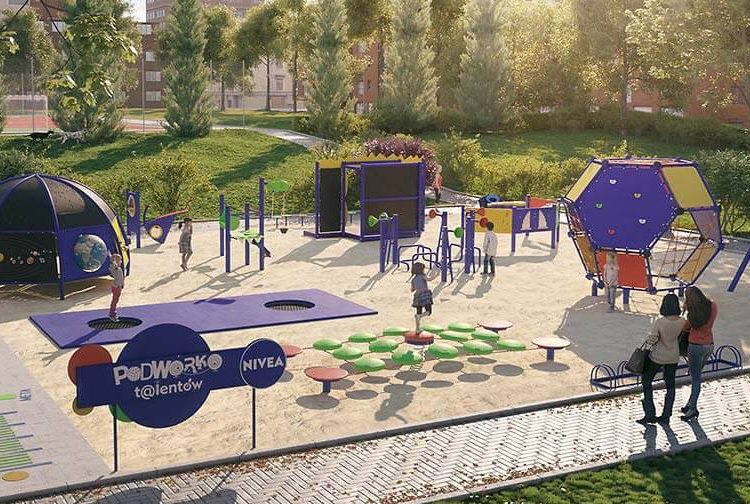 Chcą zbudować podwórko Nivea