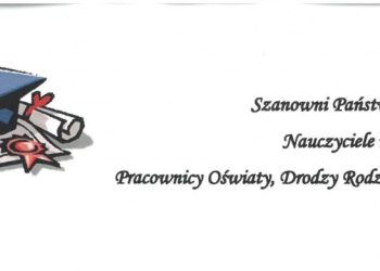 Podziękowali nauczycielom, uczniom i rodzicom