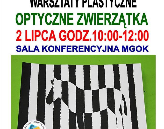 Warsztaty plastyczne w M-GOK