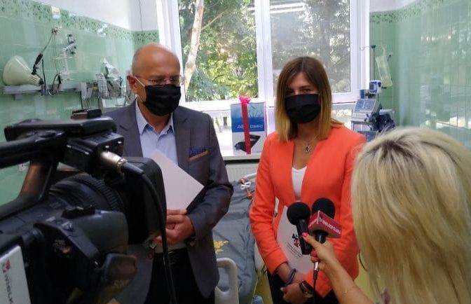 Nowe łóżko i materace dla szpitala